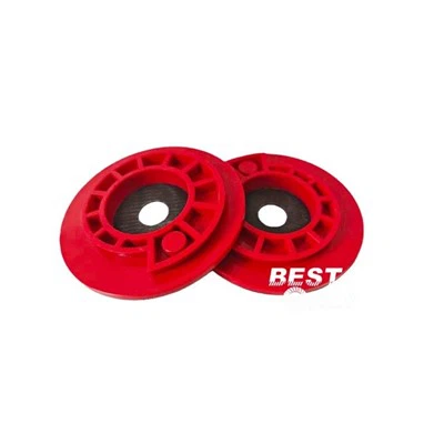 Plastični podložak crvene boje od 4 inča Snail Lock