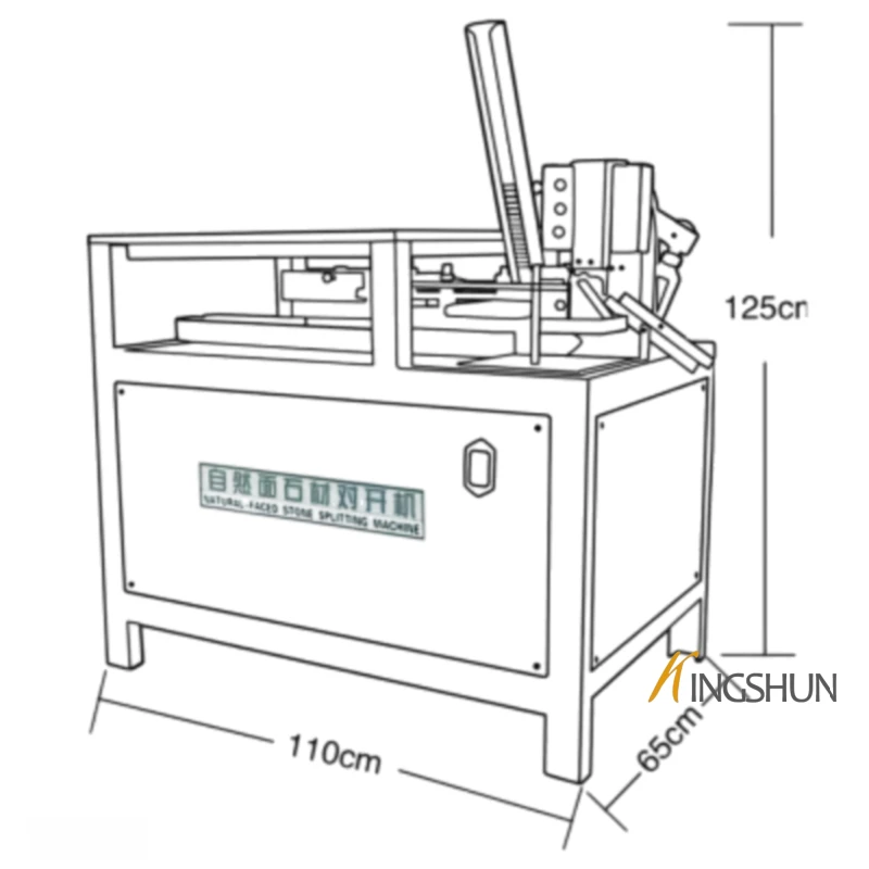 Natural-faced Stone Splitting Machine suppliers